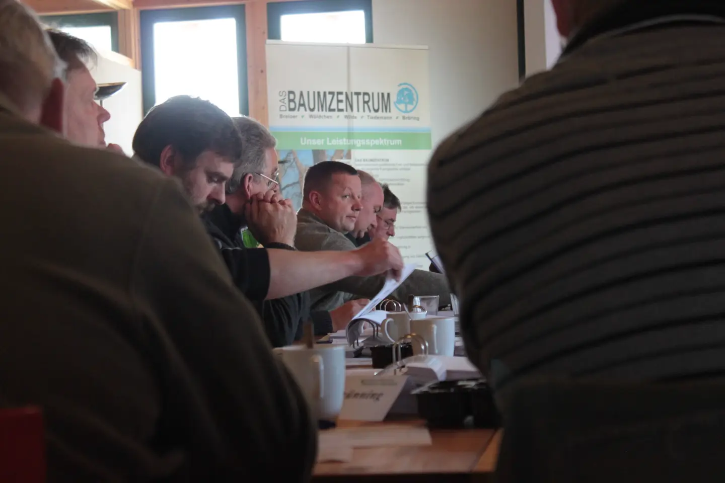 Foto vom Ausbildungsraum mit Teilnehmern eines Seminar